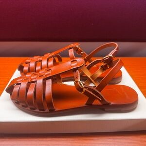 Brown Strappy Sandals